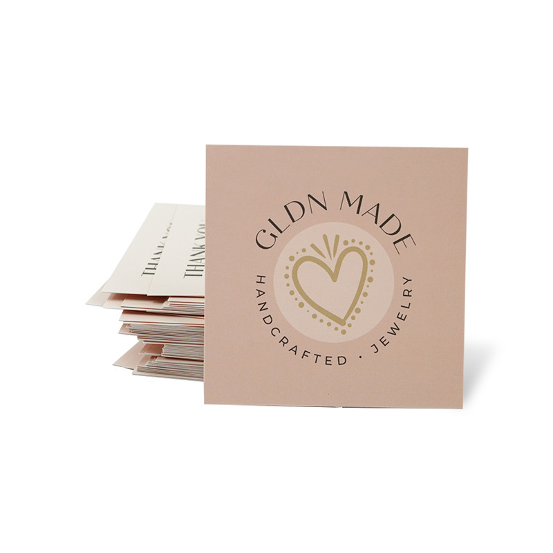 Custom thank you cards with logo