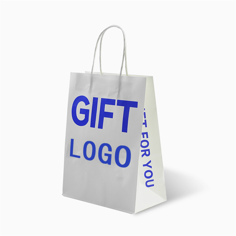 Fast food retail takeaway kraft paper bags