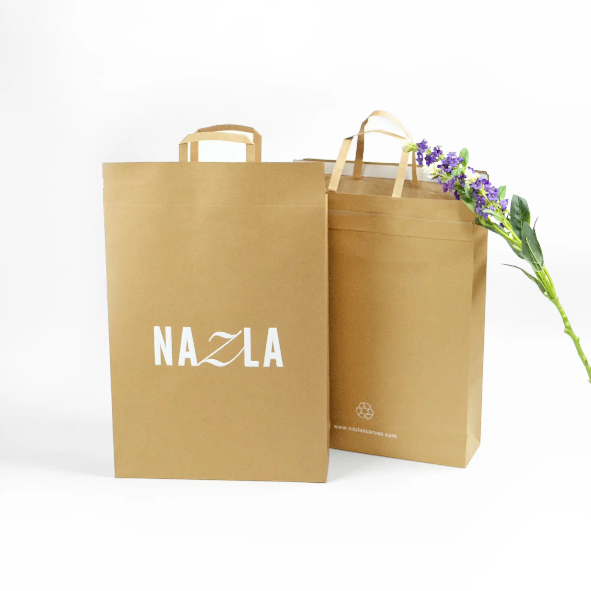 Eco-friendly kraft envelope paper shipping bag with logo custom