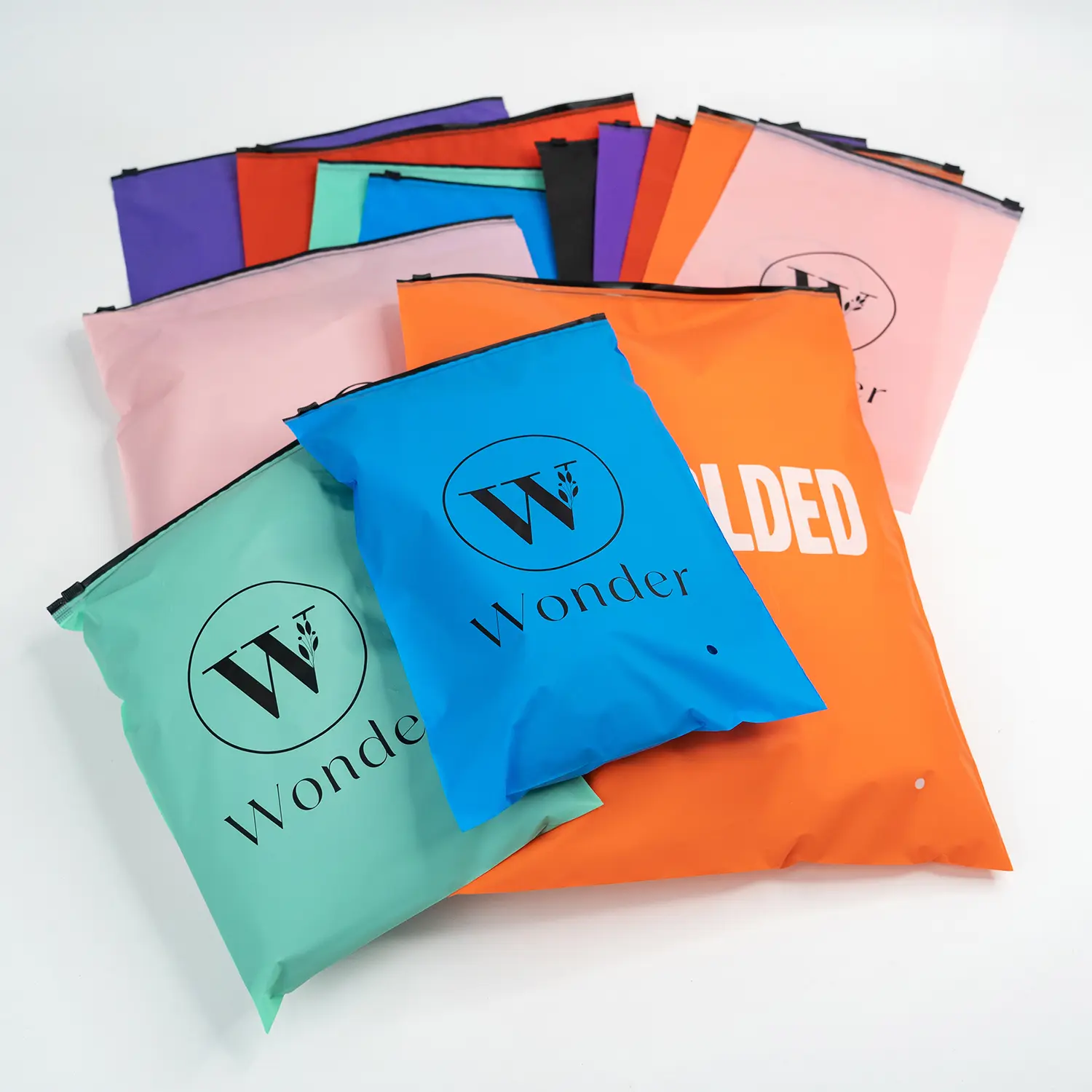 translucence zipper bag