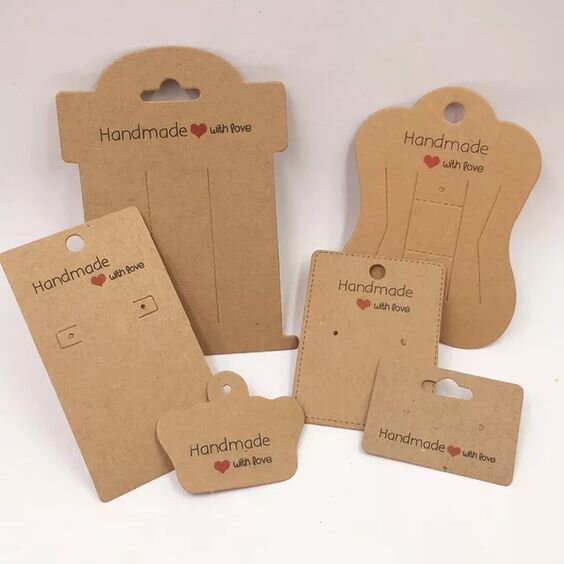 kraft jewelry card