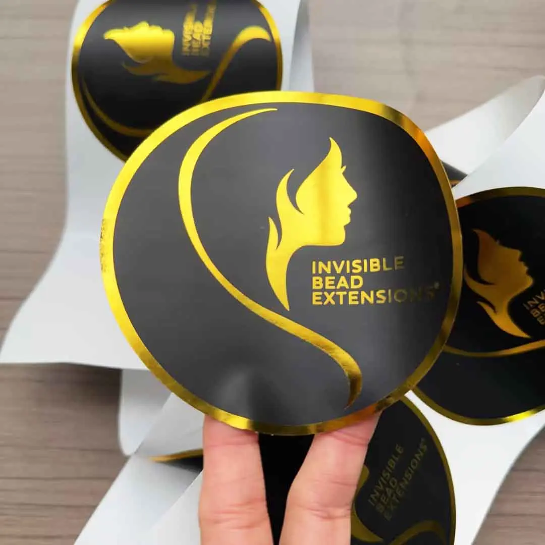 Large Round Custom Stickers for Small Business