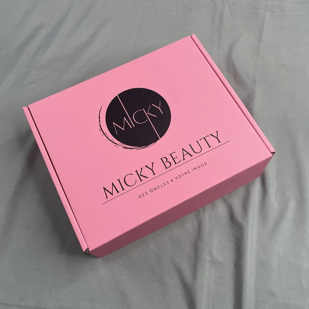 Custom logo postal kraft boxes corrugated shipping box