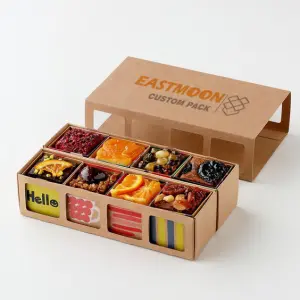Specialized fresh fruit carton box apples / cardboard box for fruit and vegetable