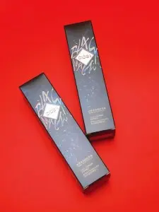 Cardboard paper box custom logo skincare packaging product cosmetics