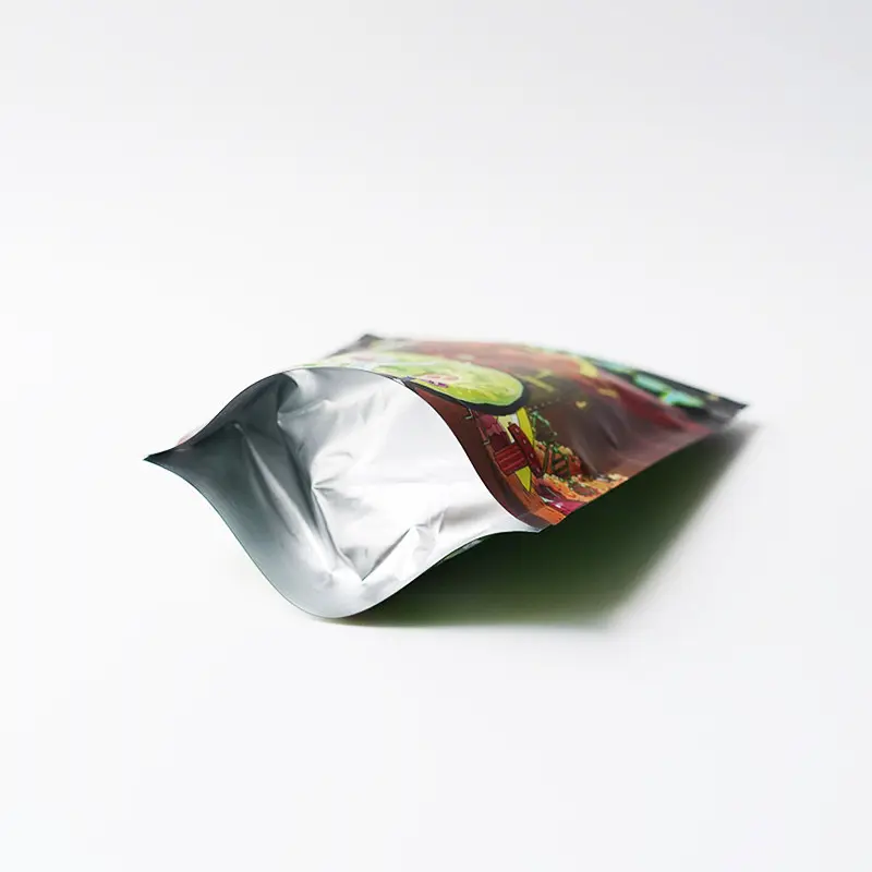 Leading Manufacturer for Aluminum Foil Flat Bottom Plastic Pet Dog Food Packaging Bag with Zipper