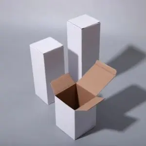 Small White Box Packaging,White Cardboard Cosmetic Box