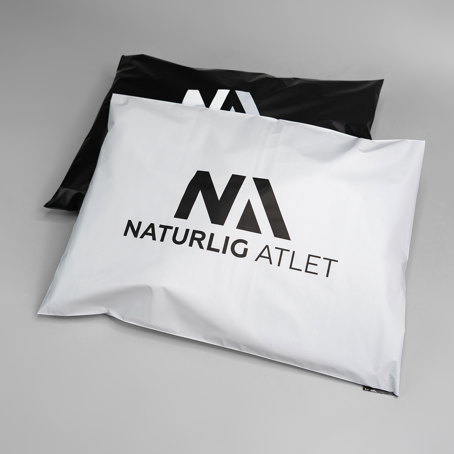 6×9 10x13inch white & black mailing bag recyclable shipping mailer