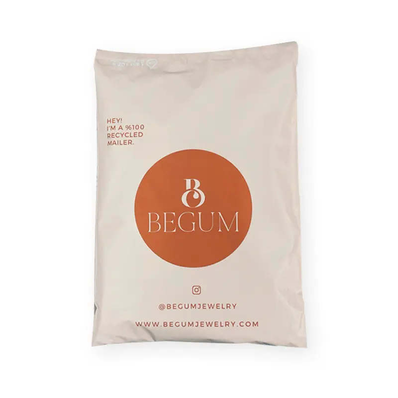 Wholesale Discount Plastic Packaging Bags - Custom print biodegradable ecommerce packaging Poly Mailers shipping bags – Eastmoon detail pictures
