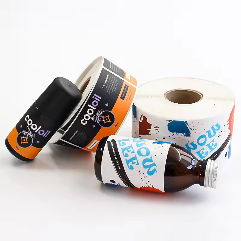 High quality custom printing logo label die cutting sticker sheet self adhesive waterproof vinyl die cut sticker