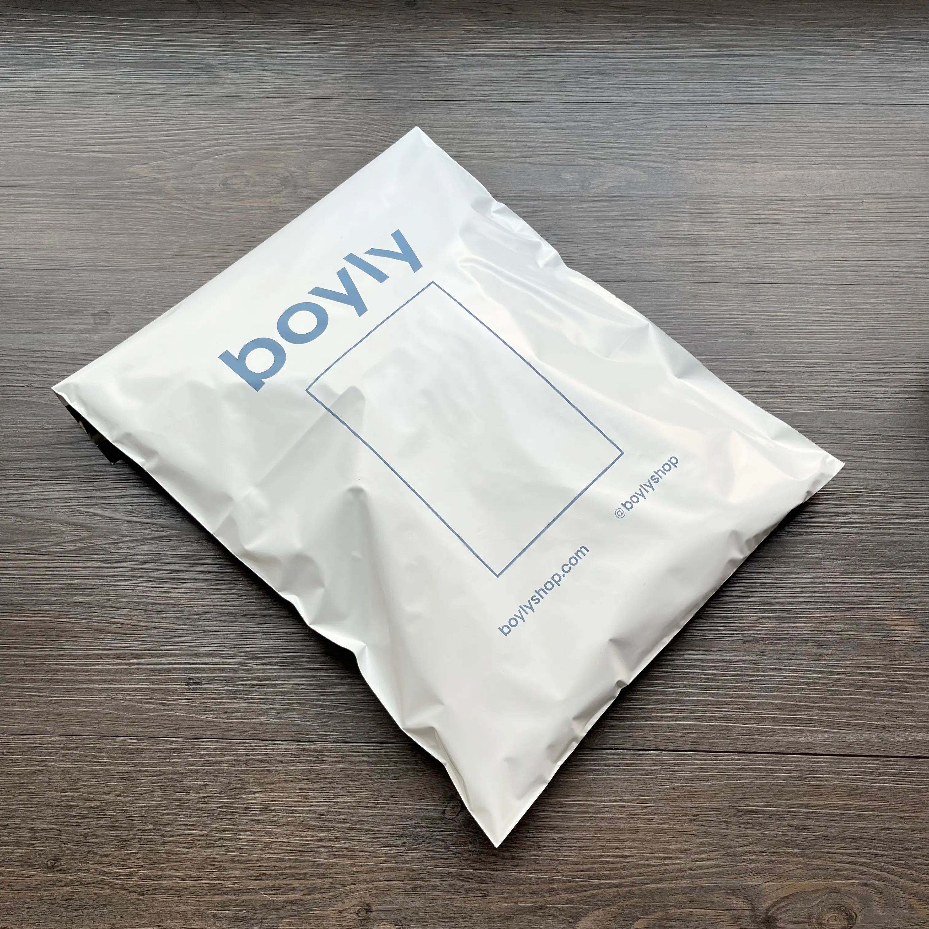 12x16inch White poly mailer clothing packaging plastic shipping bags
