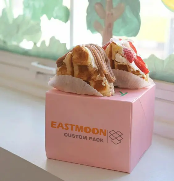 Wedding Cake Box Folding Gift Box Packaging For Desserts