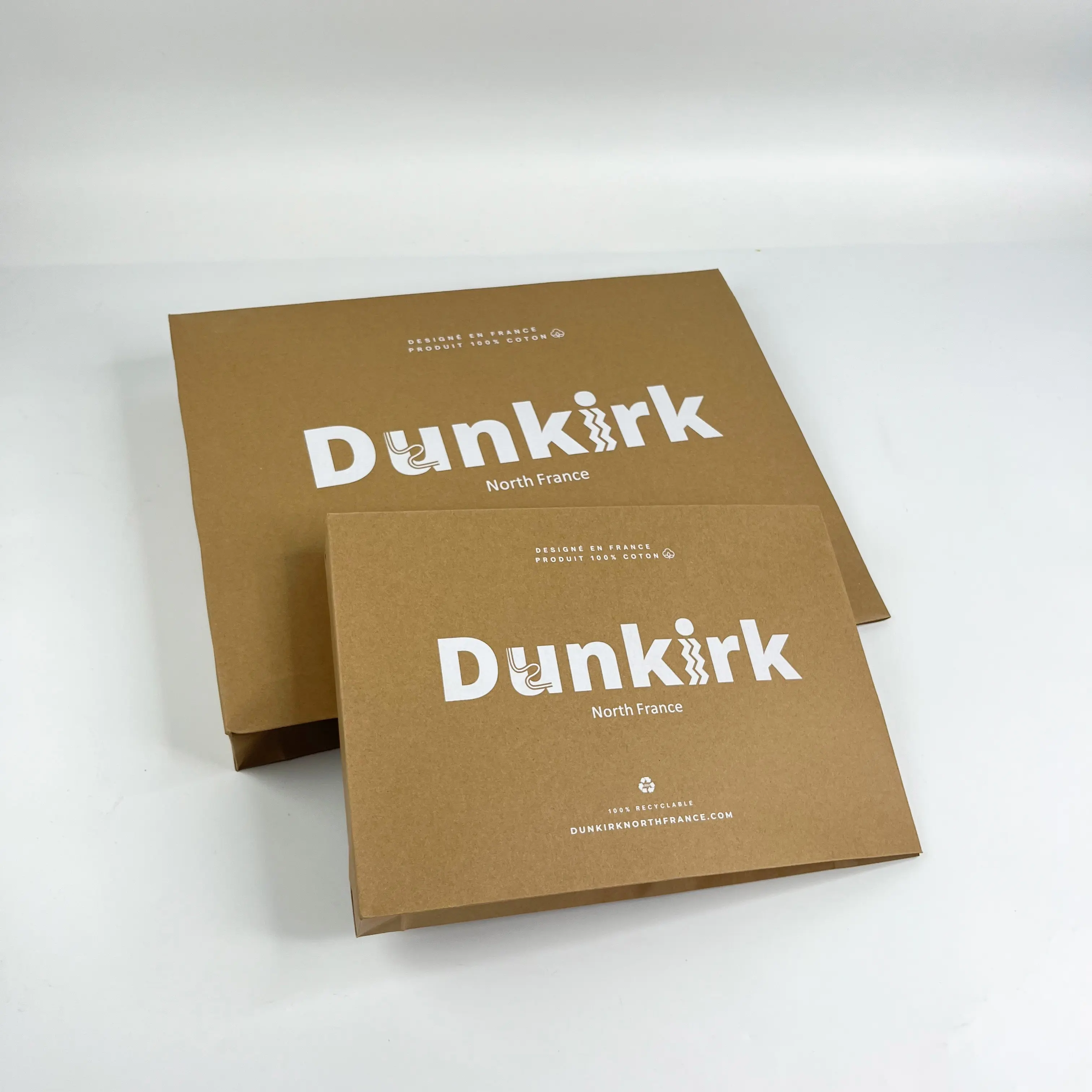Recyclable custom logo kraft shipping envelope
