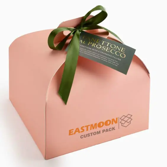Wedding Cake Box Folding Gift Box Packaging For Desserts