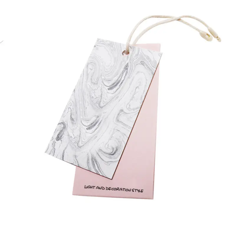 High Quality Tags - free mock up custom print luxury Hangtag private label tags – Eastmoon detail pictures