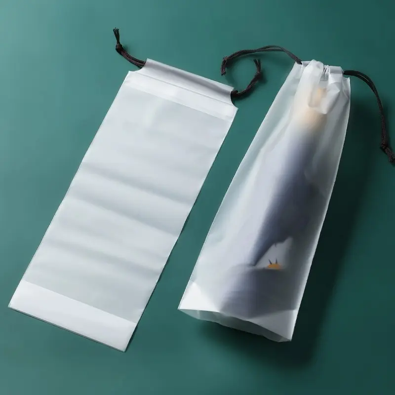 Yoga mat packaging dustproof drawstring bag with custom logo