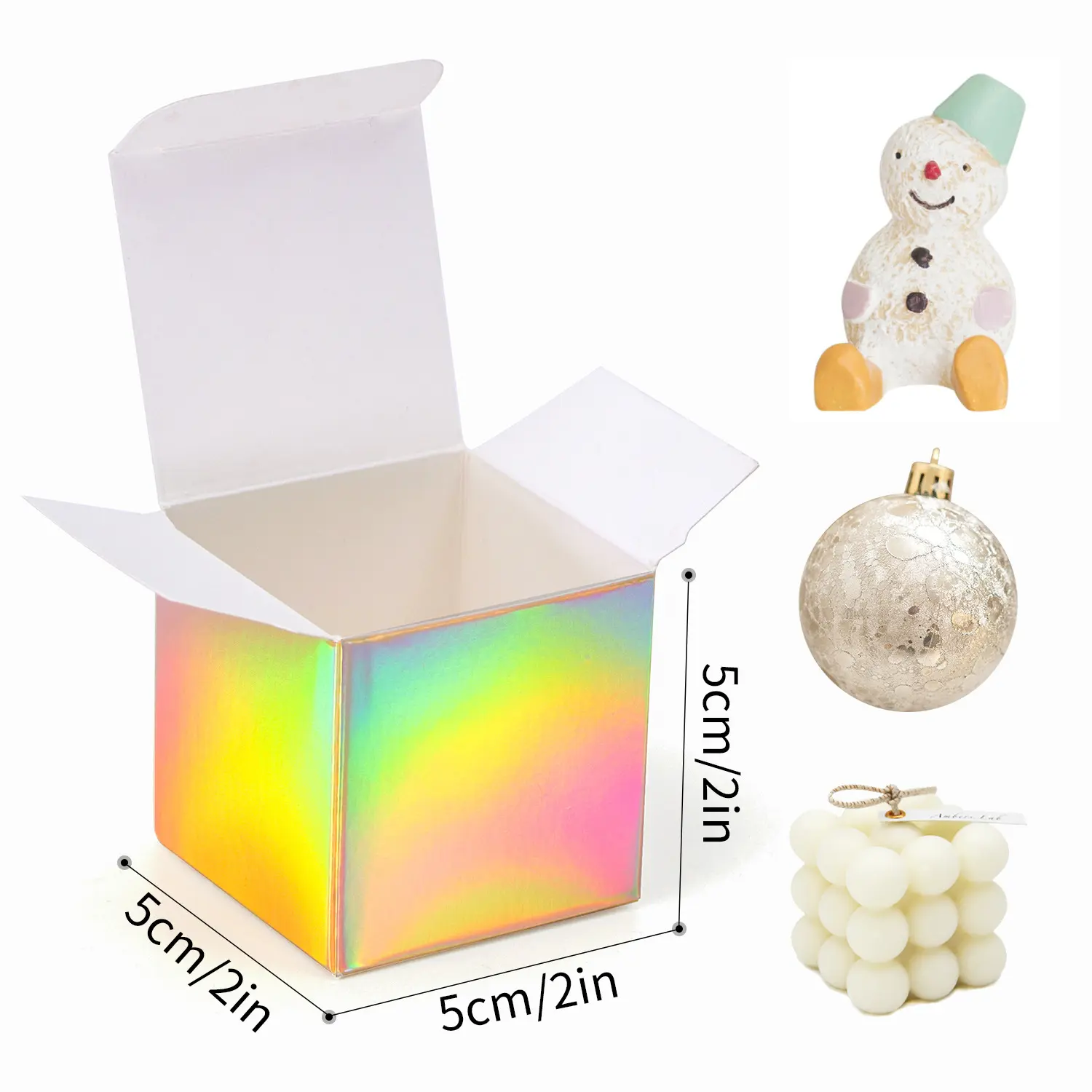 5x5x5cm 10x10x10cm small paper boxes candy packaging cardbard gift boxes