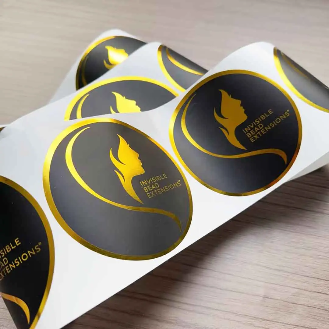 Large Round Custom Stickers for Small Business