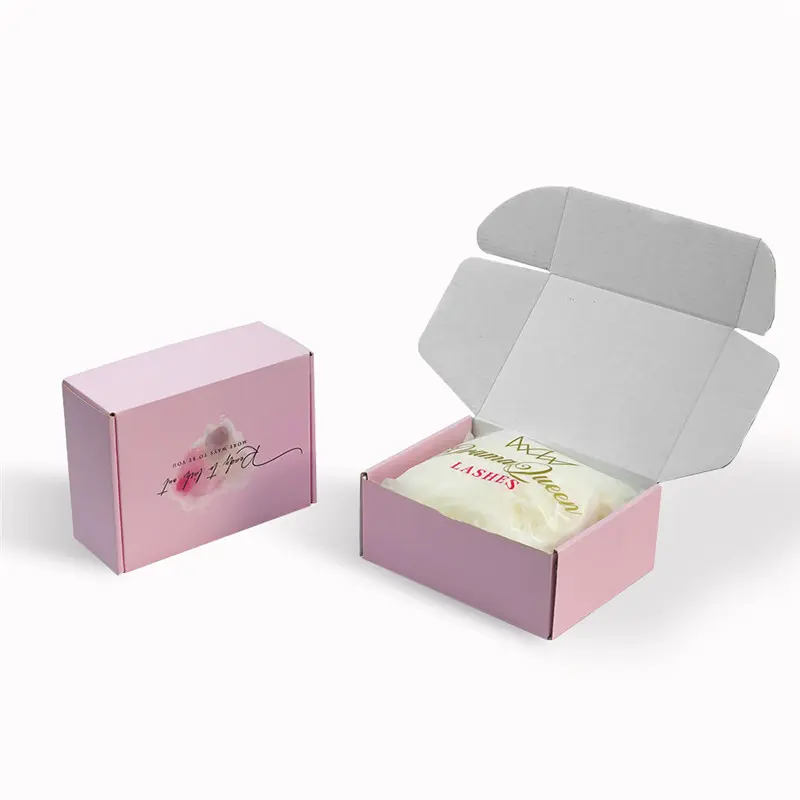 Custom corrugated shipping cardboard mailer box