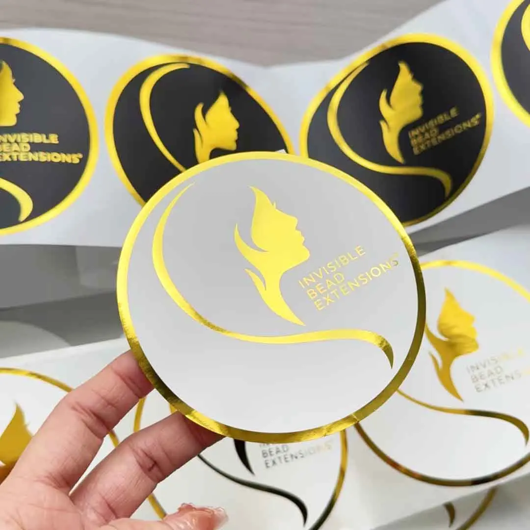 Large Round Custom Stickers for Small Business