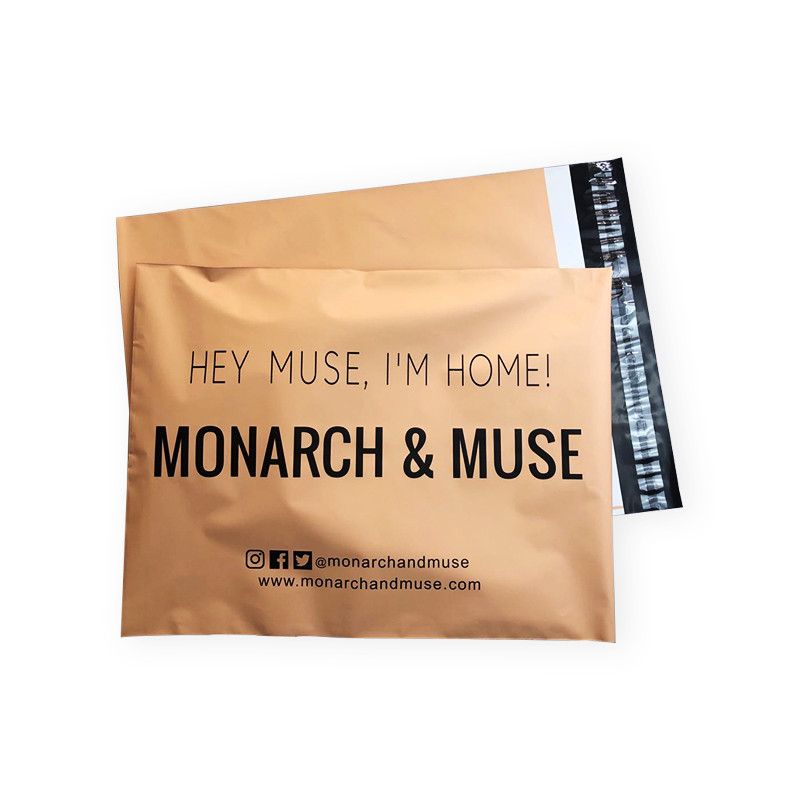 Wholesale Discount Plastic Packaging Bags - Custom print biodegradable ecommerce packaging Poly Mailers shipping bags – Eastmoon detail pictures