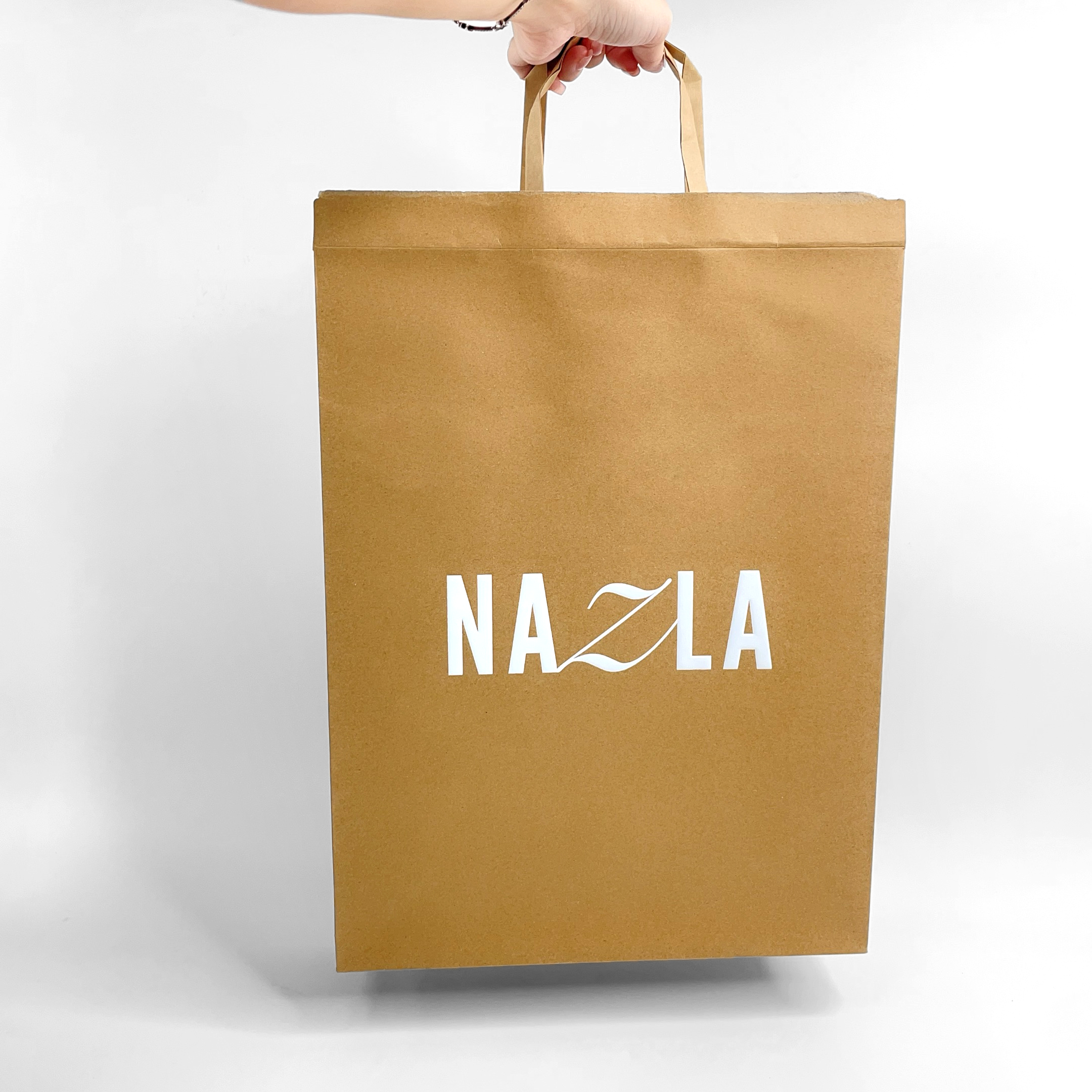 Eco-friendly kraft envelope paper shipping bag with logo custom