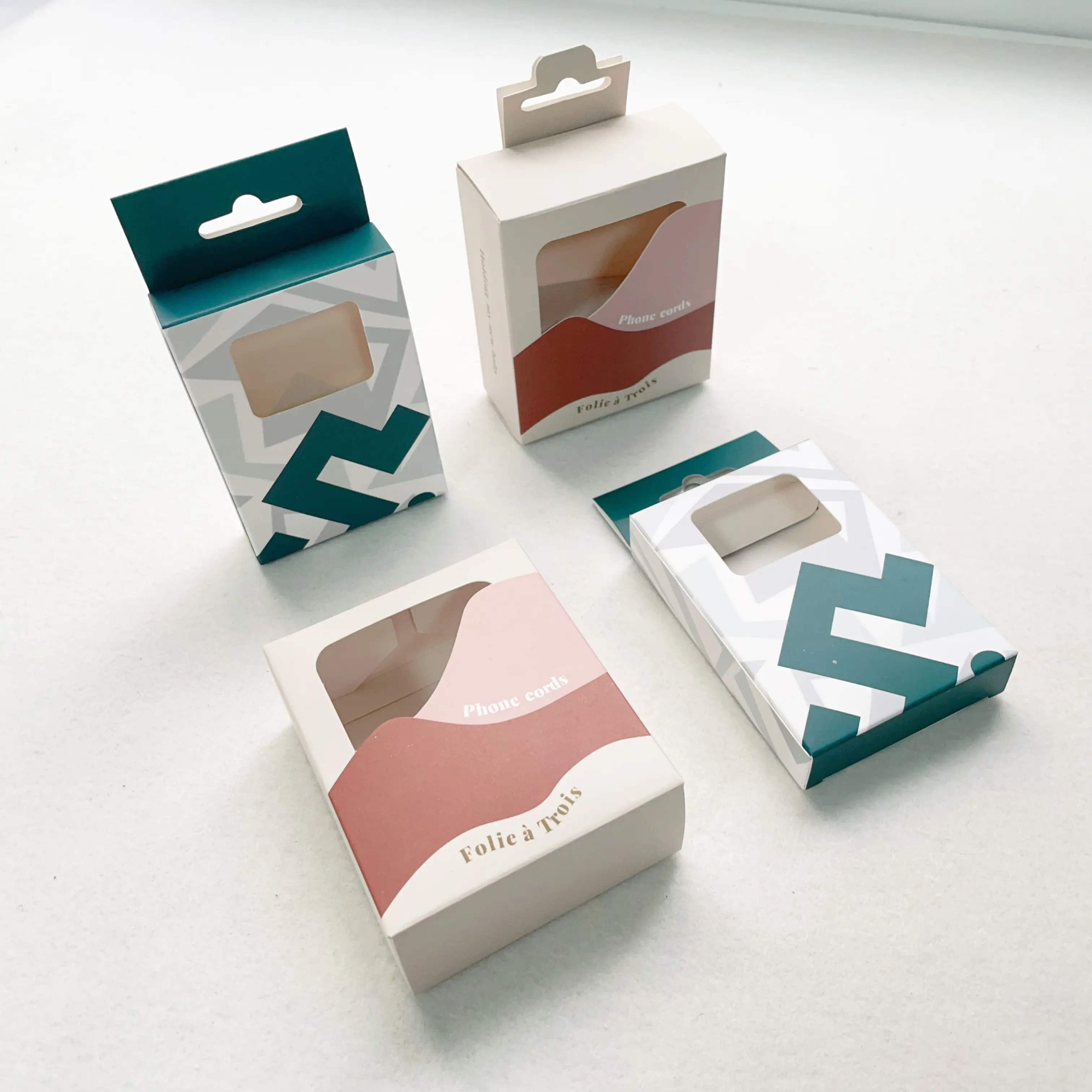 Premium box manufacturing foldable paper boxes with logo custom