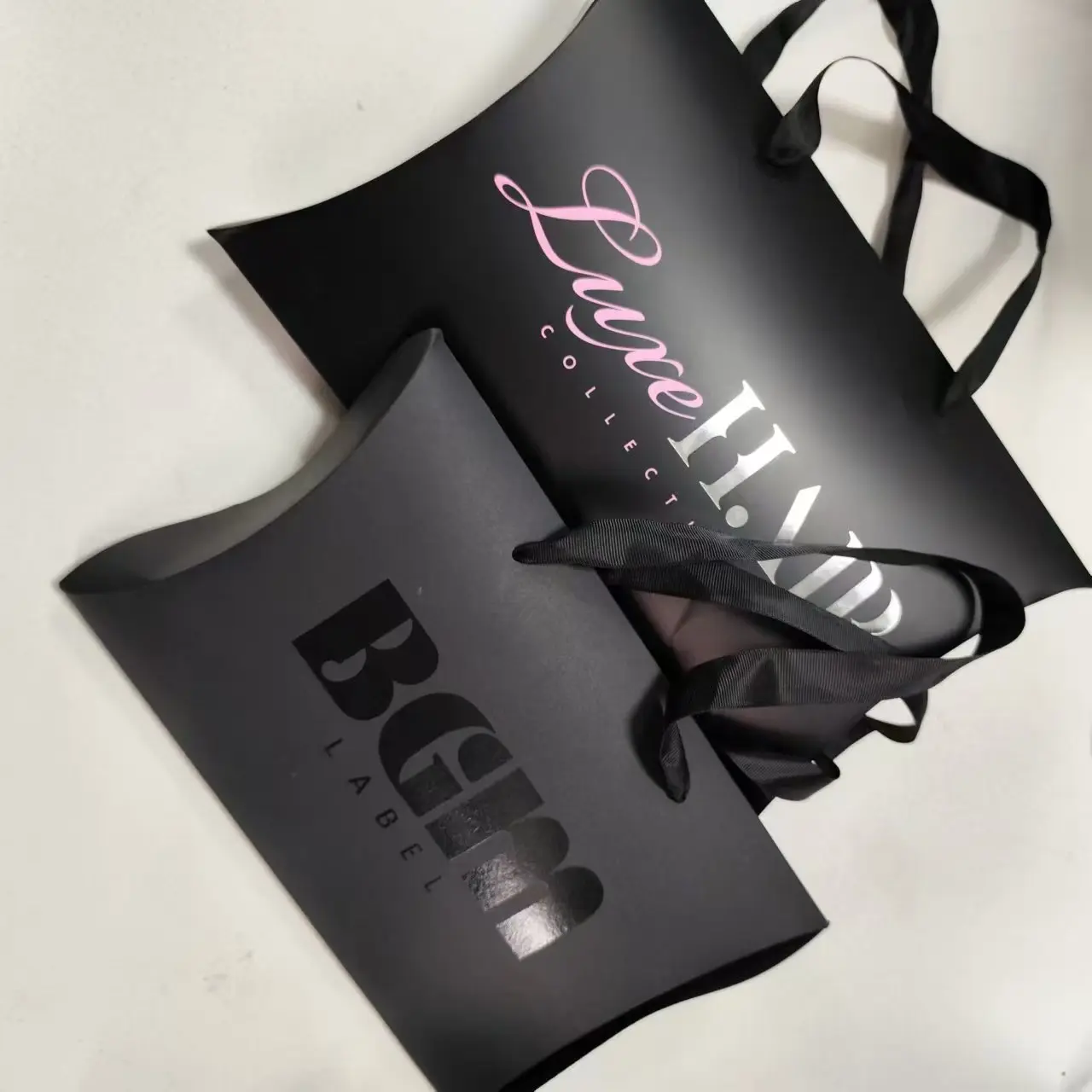 Custom coffee luxury Paper Box Package Hair Wig Boxes Magnetic Gift Packaging Boxes With Logo