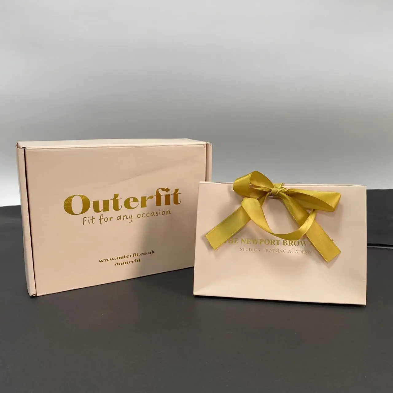 Chocolate Paper Box Candy Paper Flat Package /W Handle