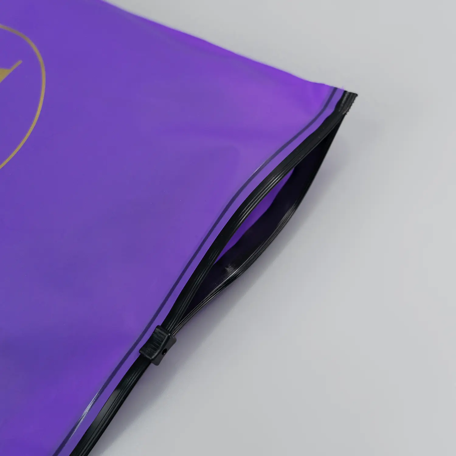 Recyclable customized logo colored zipper bag