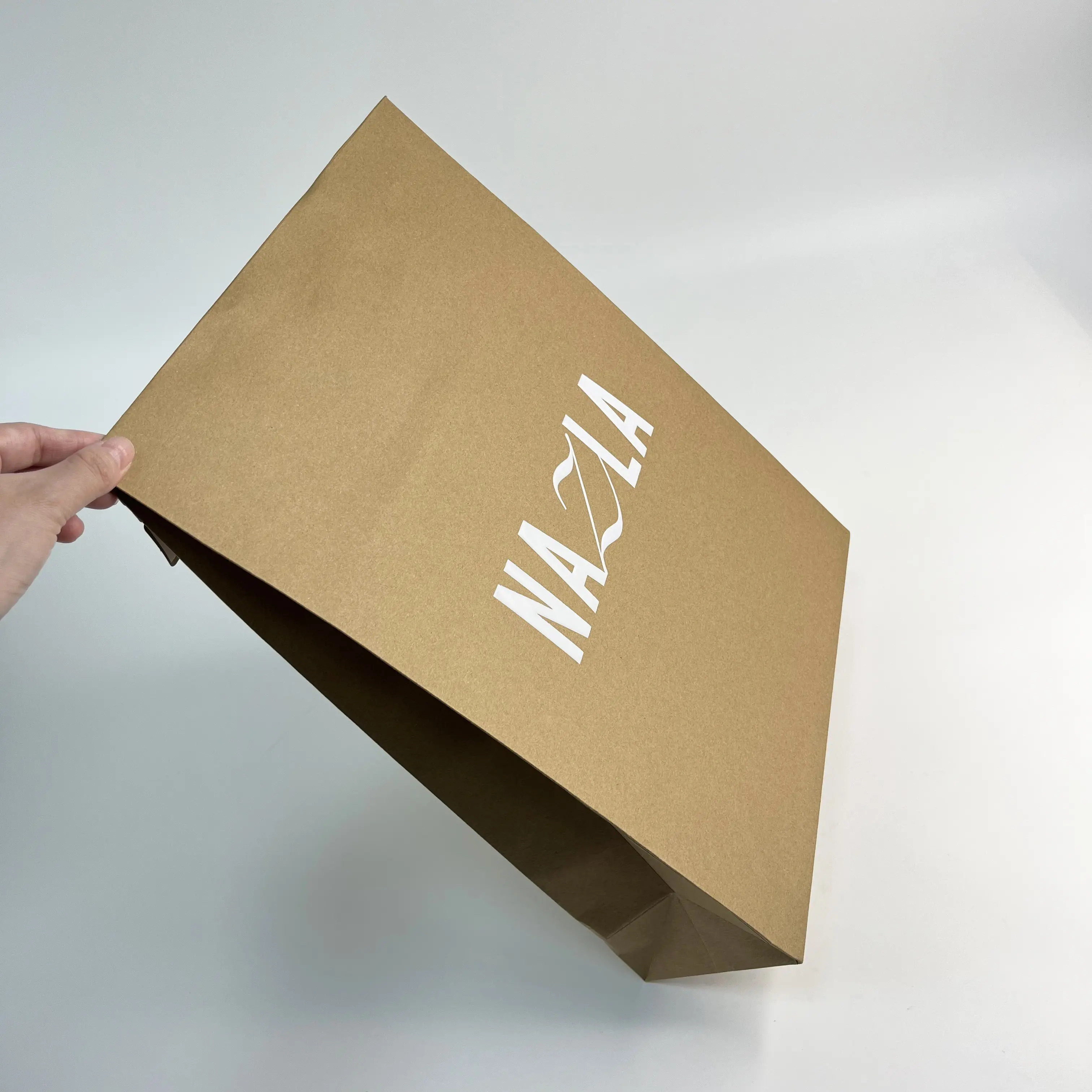 Eco-friendly kraft envelope paper shipping bag with logo custom