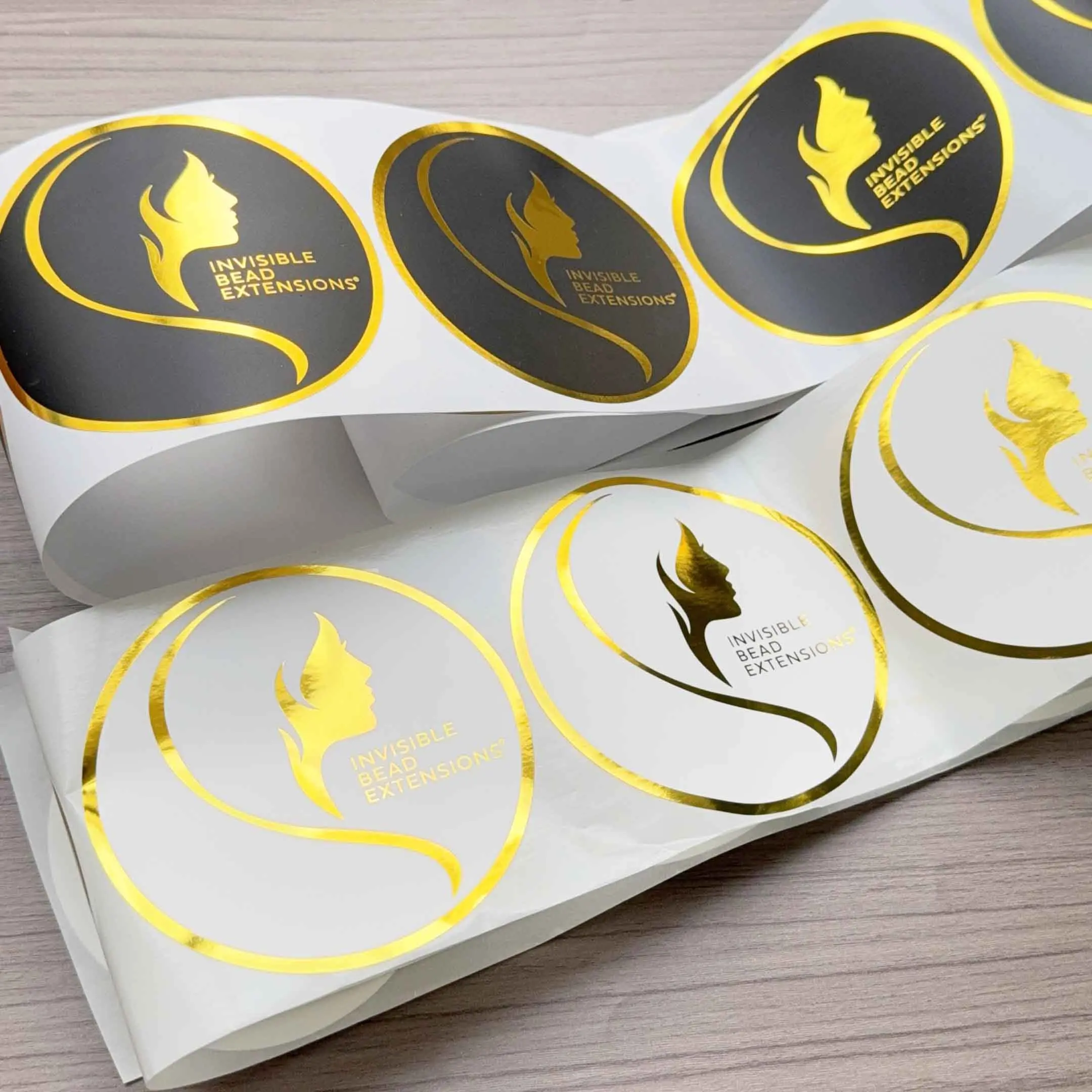 Large Round Custom Stickers for Small Business