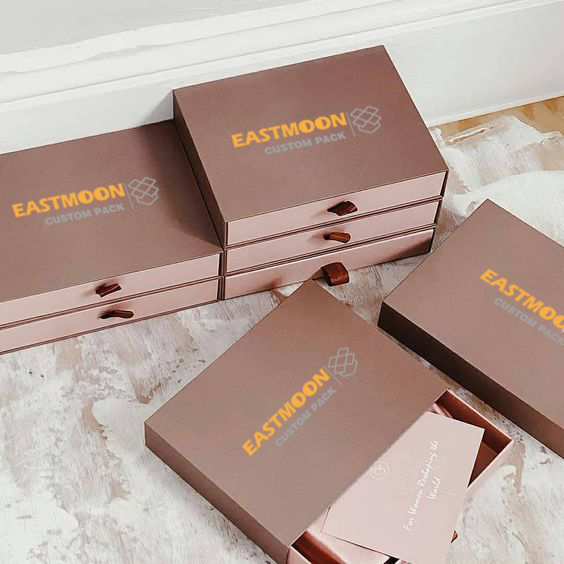 Luxury Large Deep Rectangular Packages Human Hair Wig Packaging Folding Box For Wig Business Hair Products