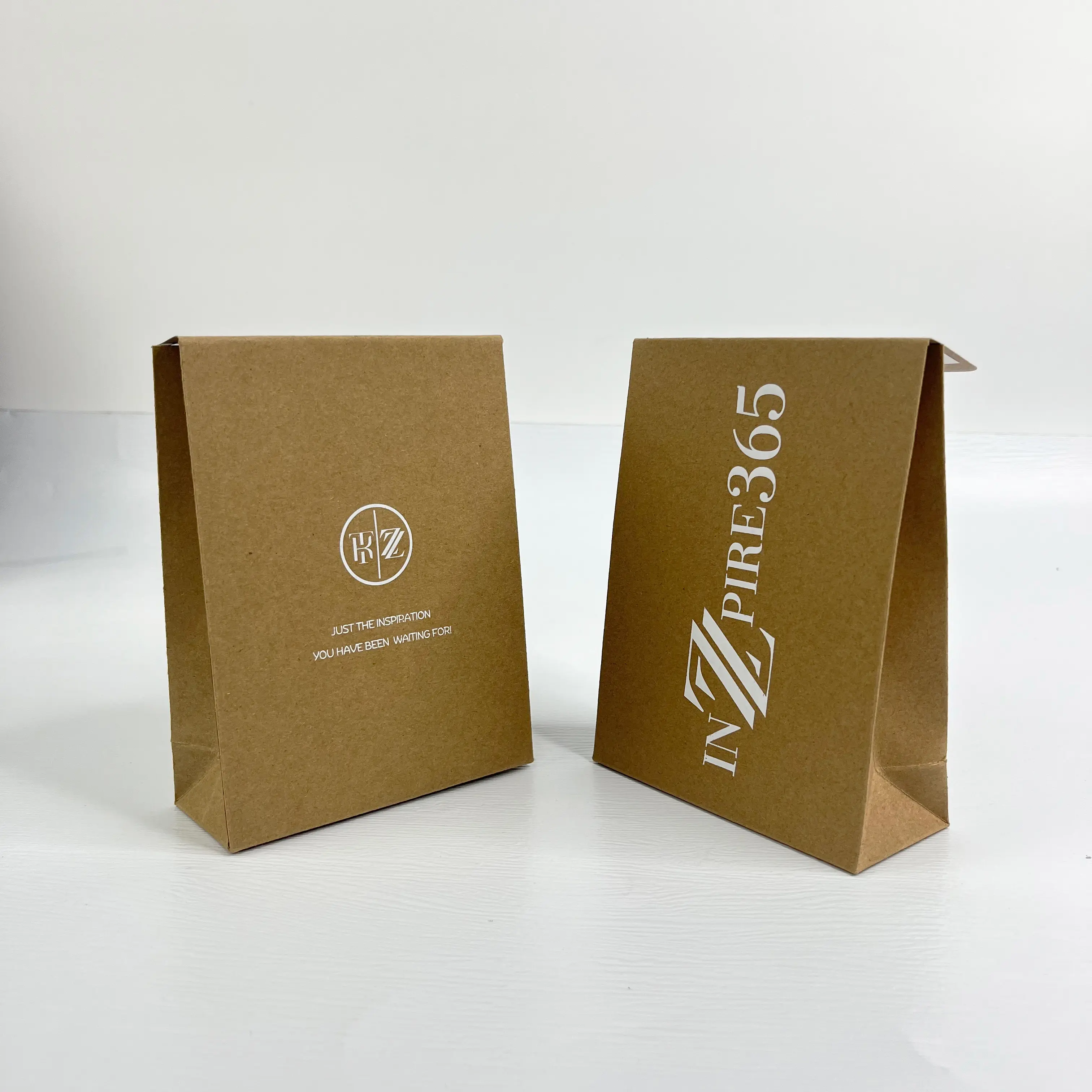11x5x16cm kraft paper mailer clothing packaging postal bags with logo