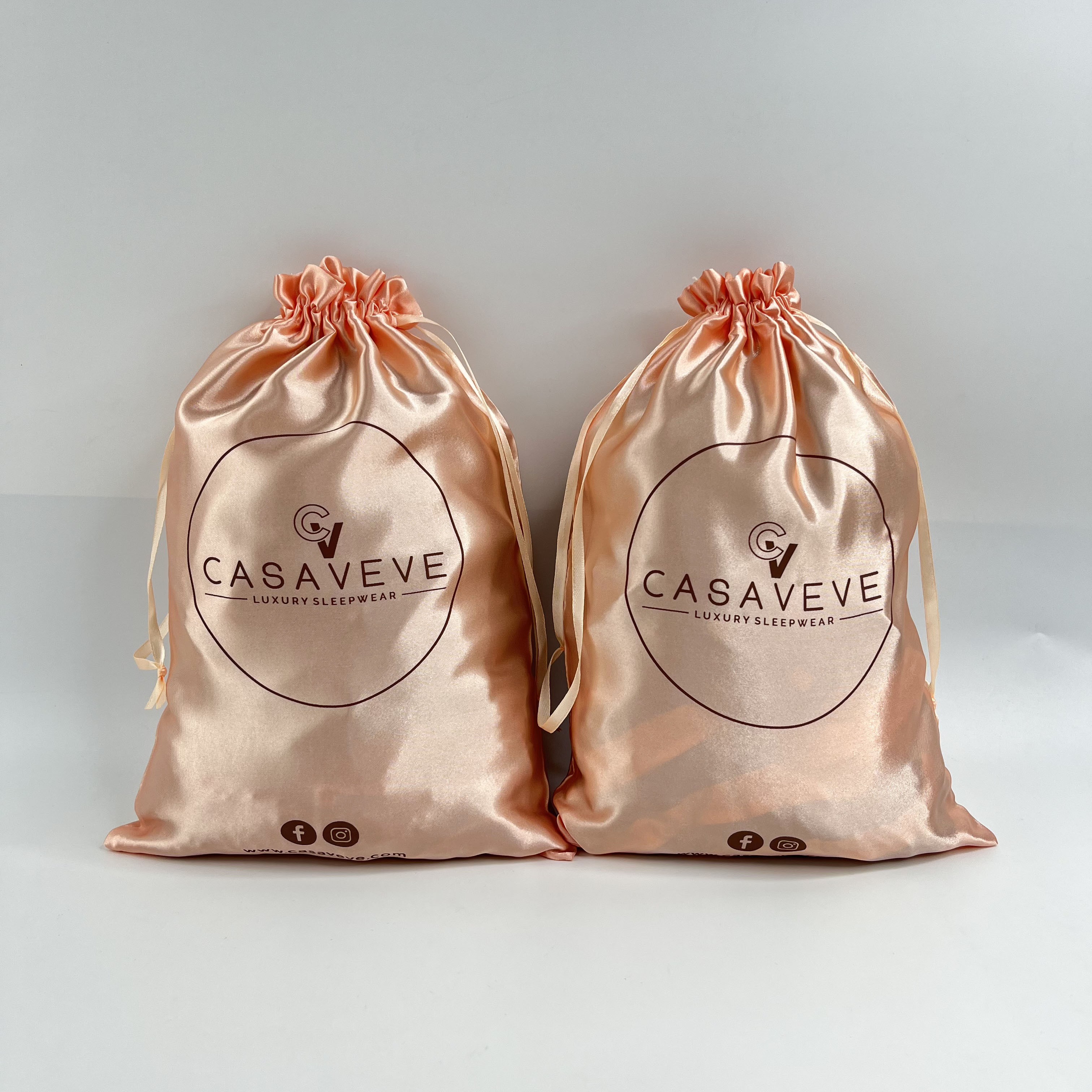 Luxury Wig Drawstring Bag With Logo Custom
