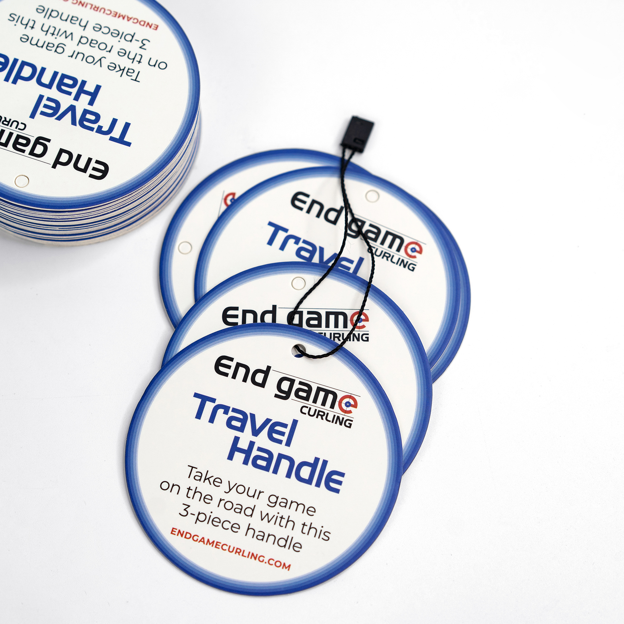 round hang tag